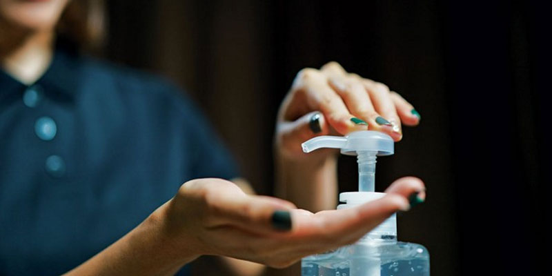 Sanitizer Dispenser Stand